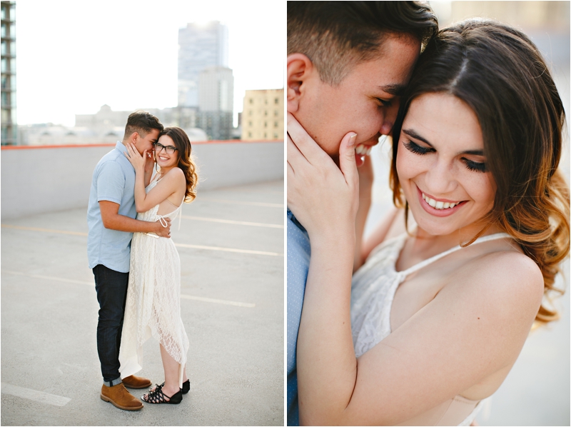 Downtown Los Angeles Engagement Photographer Downtown Los Angeles Photographer DTLA Photographer Rooftop Engagement Photographer 011