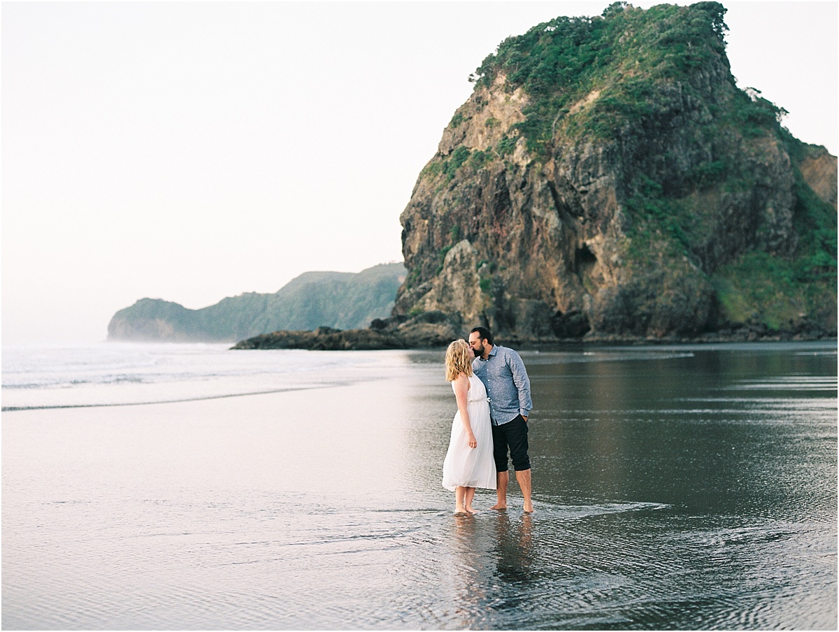 Piha Beach New Zealand Engagement Stacee Lianna Photography