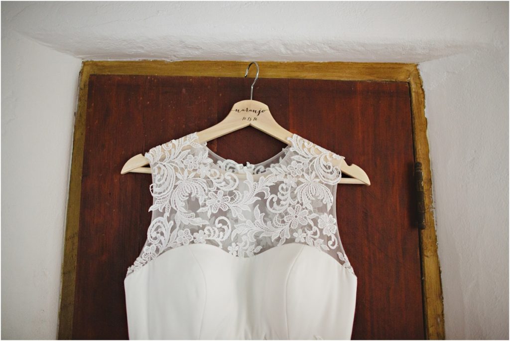 Leo Carrillo Ranch Wedding Wedding Dress Personalized Hanger Stacee Lianna Photography