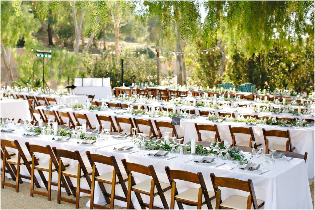Leo Carrillo Ranch Wedding Family Style Seating Stacee Lianna Photography