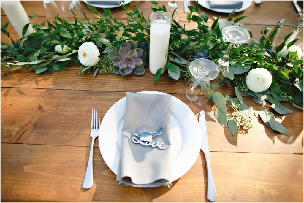 Leo Carrillo Ranch Wedding Place Setting Stacee Lianna Photography