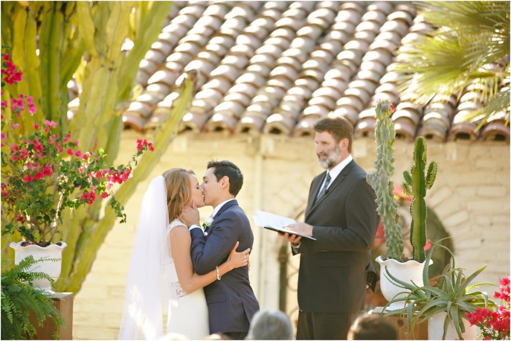 Leo Carrillo Ranch Wedding First Married Kiss Stacee Lianna Photography