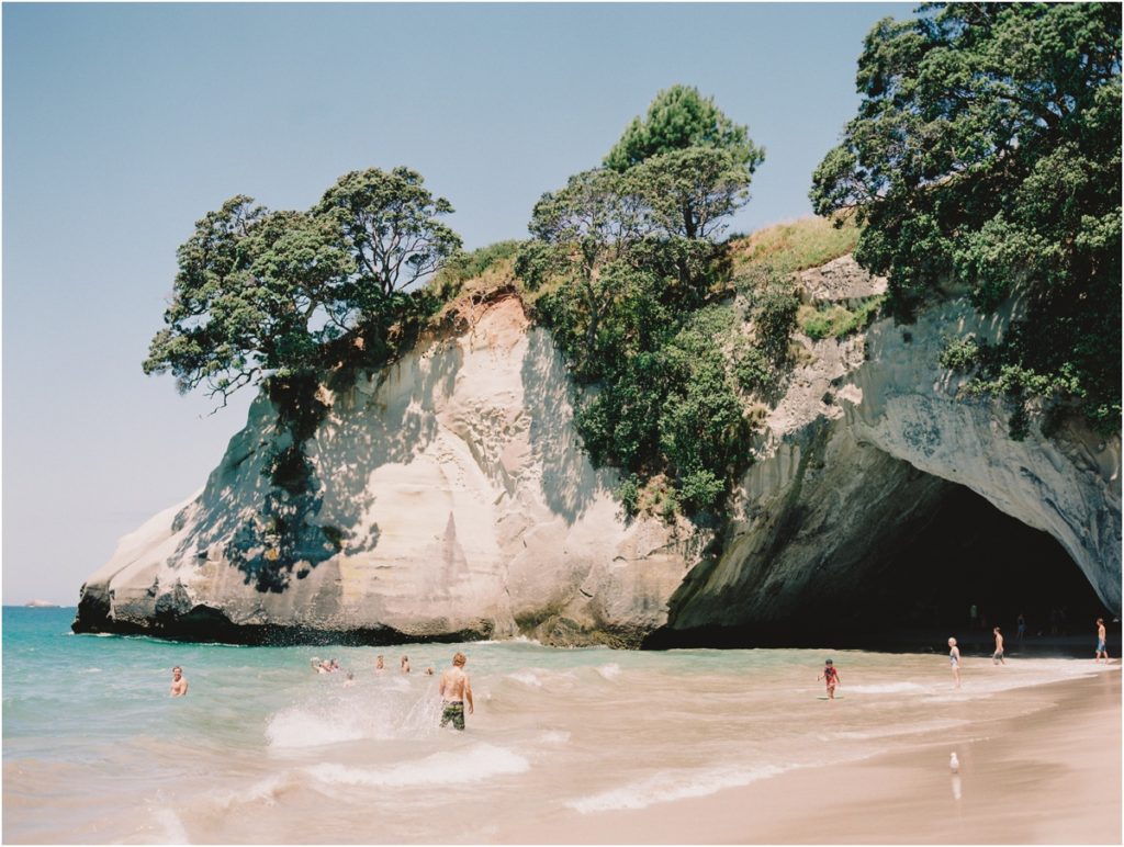 New Zealand Film Photography Cathedral Cove Stacee Lianna Photography