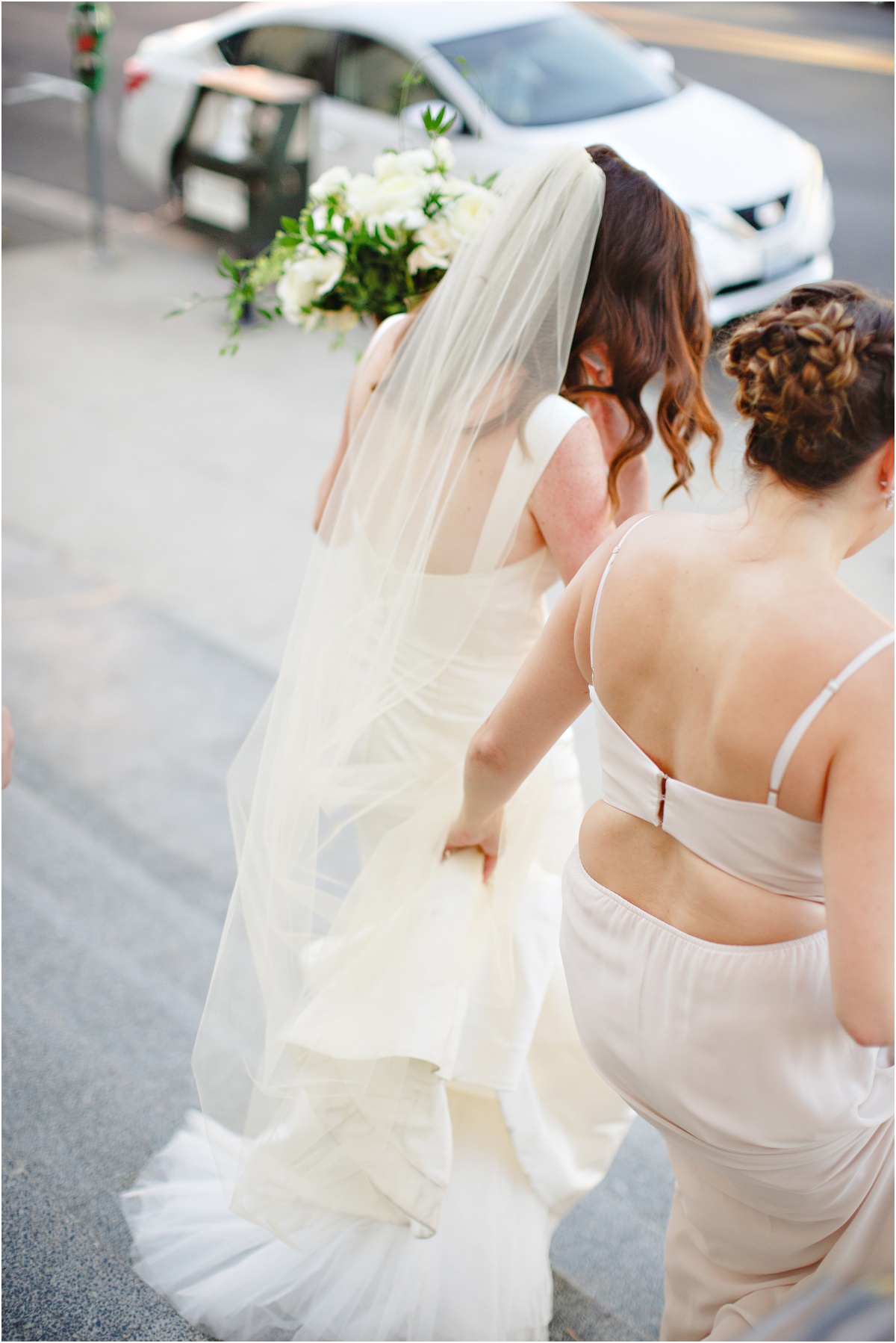 Bride Walking in Hollywood | Stacee Lianna Photography