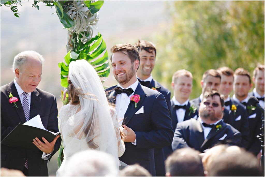 Catalina View Gardens Wedding Ceremony | Stacee Lianna Photography