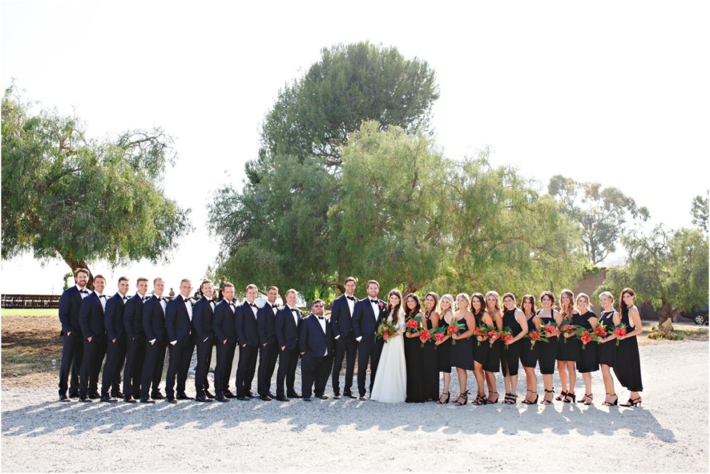 Huge Bridal Party | Stacee Lianna Photography