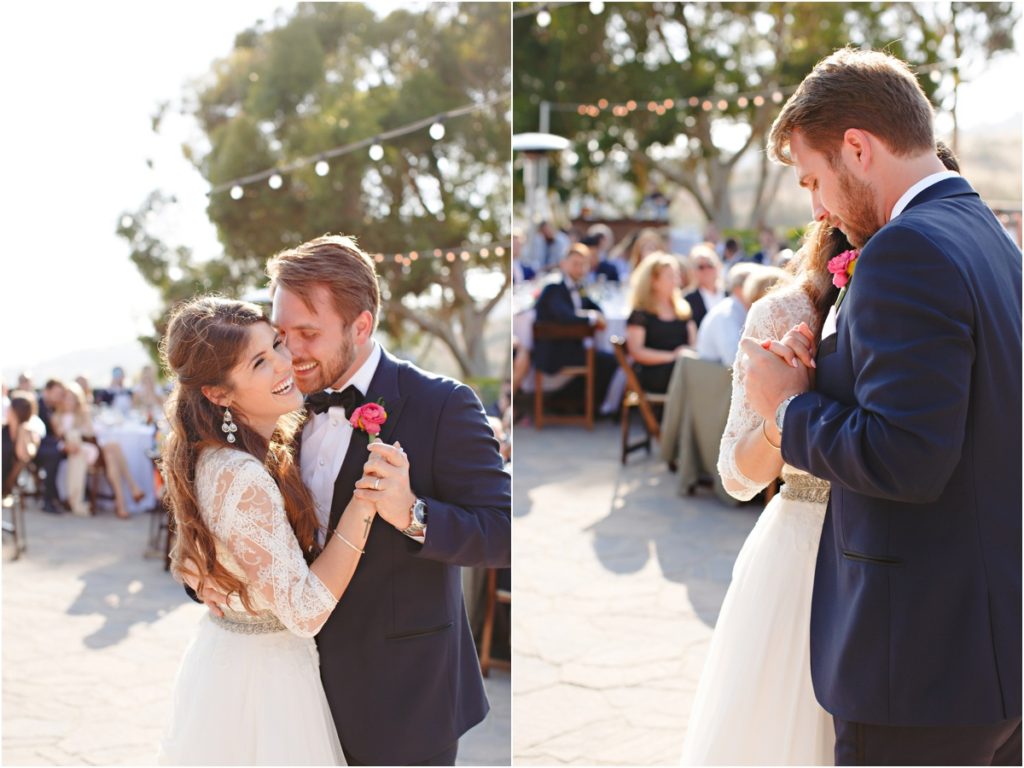 Catalina View Gardens First Dance | Stacee Lianna Photography