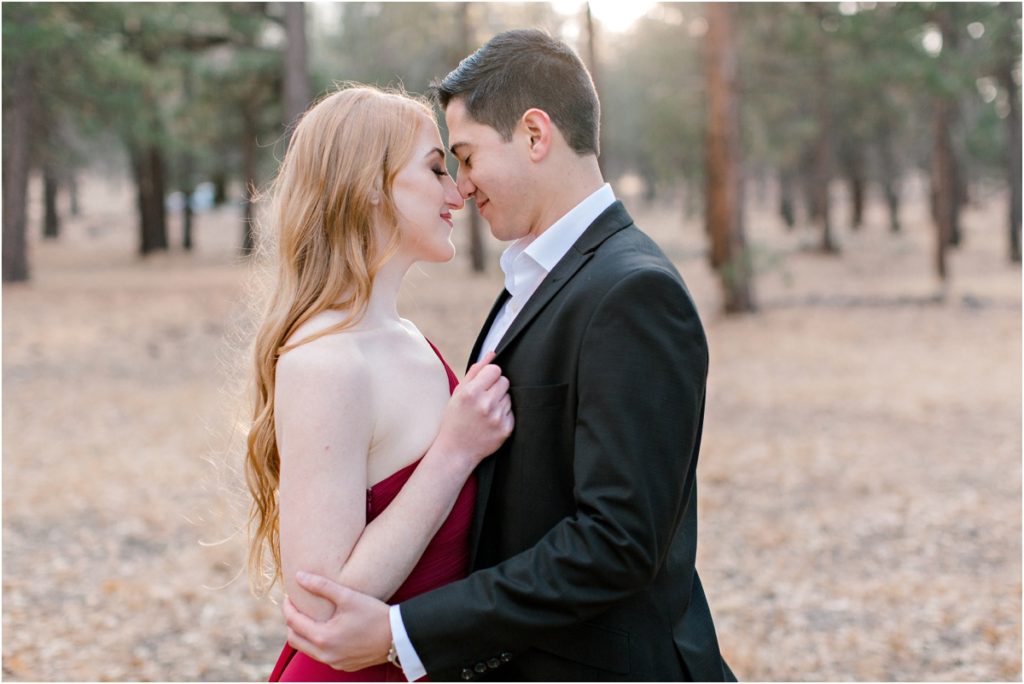Angelus Oaks Forest Engagement Photography // Stacee Lianna Photography