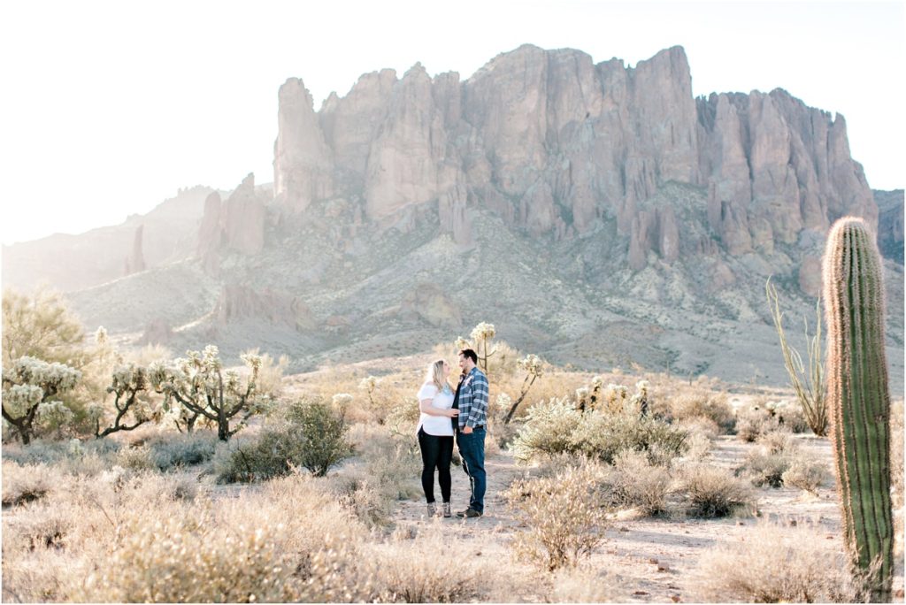 Lost Dutchman State Park Engagement // Stacee Lianna Photography