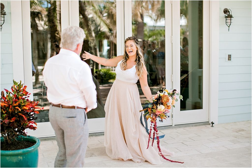 Father Daughter First Look // Stacee Lianna Photography