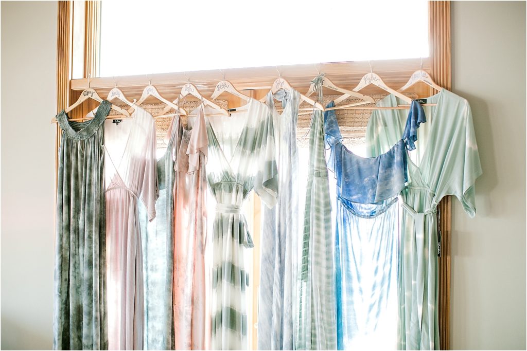 Mismatched Bridesmaids Dresses // Stacee Lianna Photography