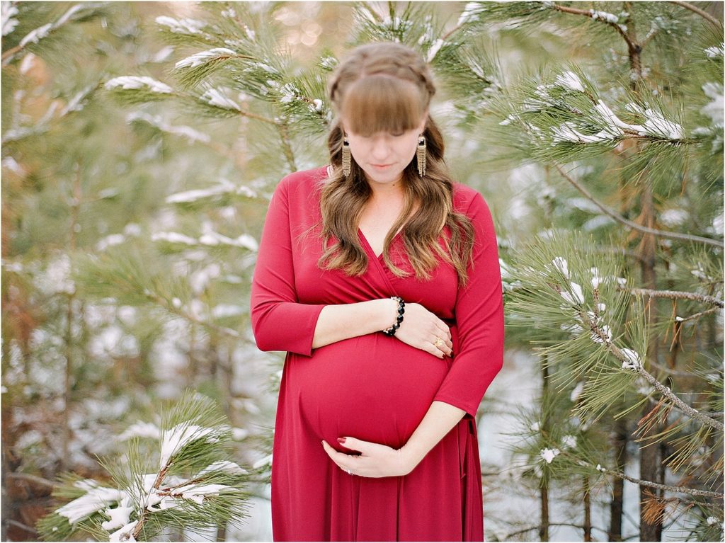 Forest Maternity Photography // Stacee Lianna Photography