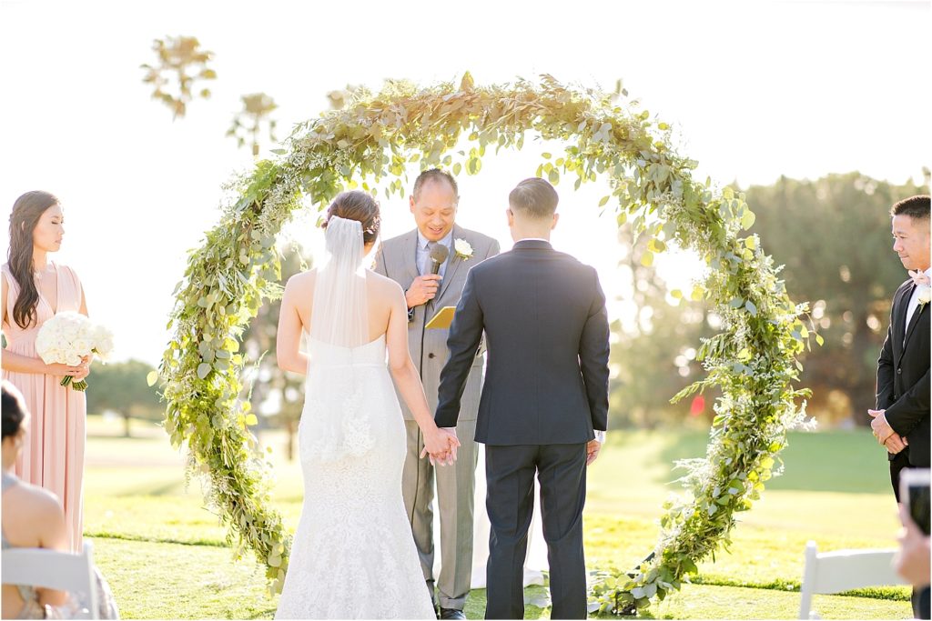 Circular Wedding Arch // Stacee Lianna Photography