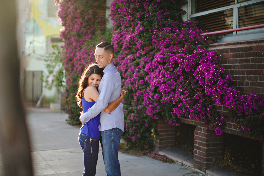 Downtown Los Angeles Engagement Photographer Downtown LA Engagement Los Angeles Arts District Engagement Photographer Los Angeles Arts District 001