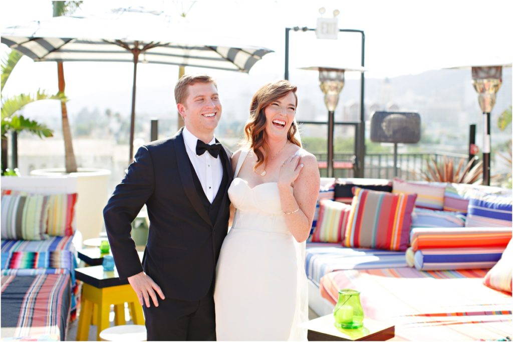 Bride and Groom Mama Shelter Hollywood | Stacee Lianna Photography