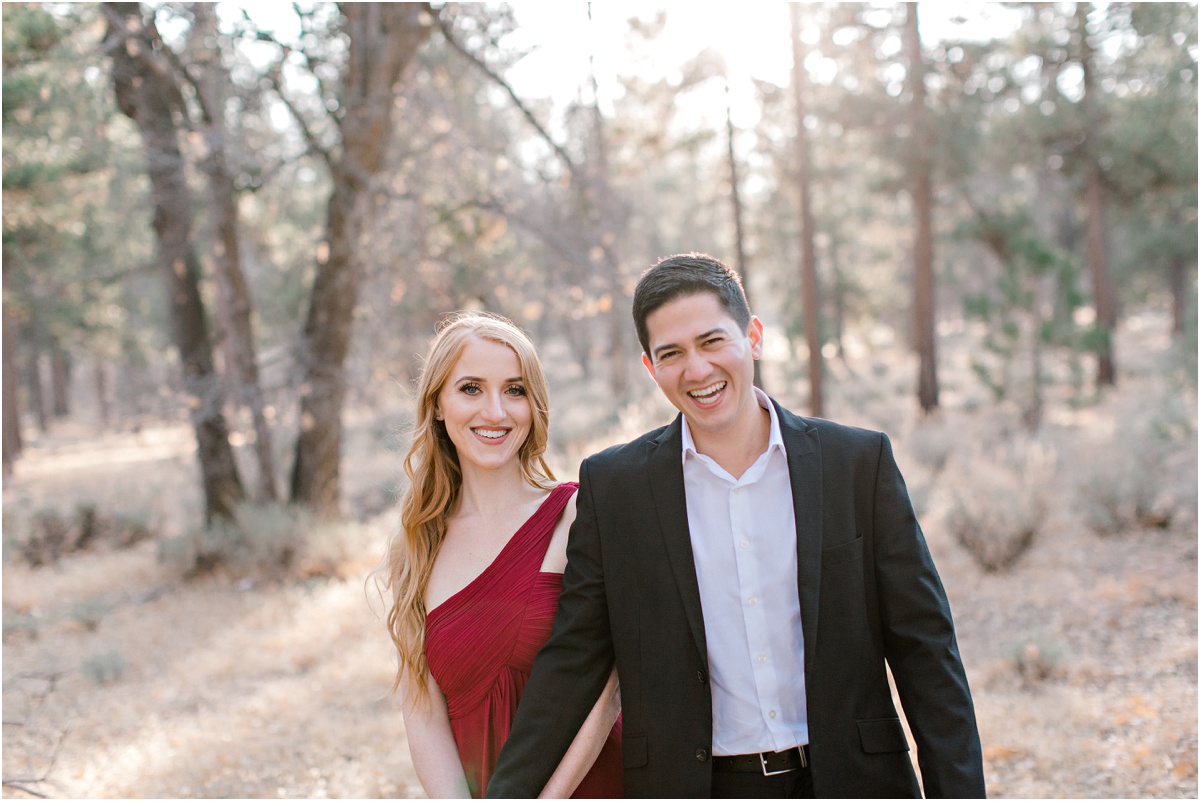 Angelus Oaks Forest Engagement Photography // Carly & Marcel