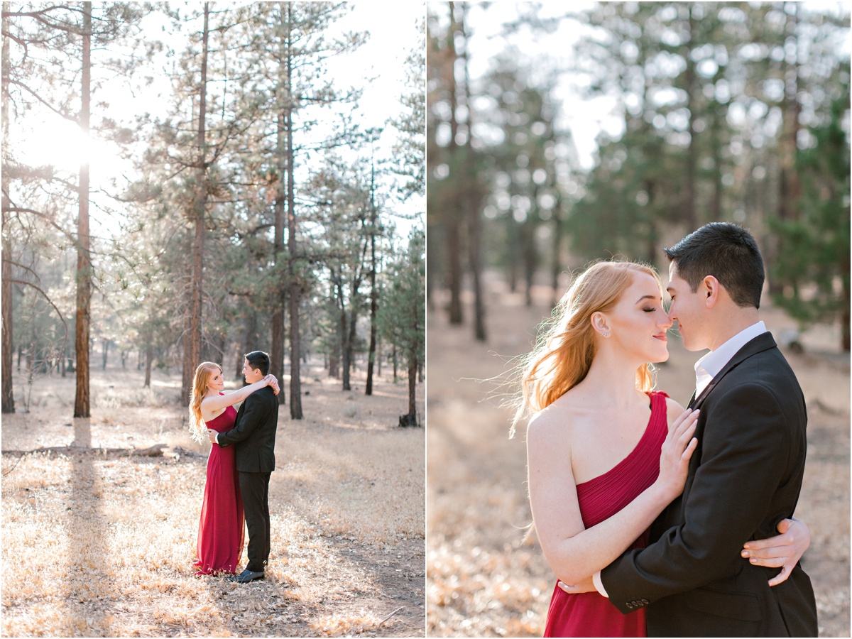 Angelus Oaks Forest Engagement Photography // Carly & Marcel